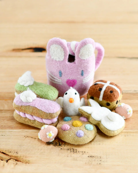 Grazing Box of Easter Felt Play Food