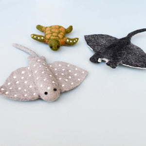 Felt Sea Reef Creatures Toys 海洋動物羊毛氈公仔