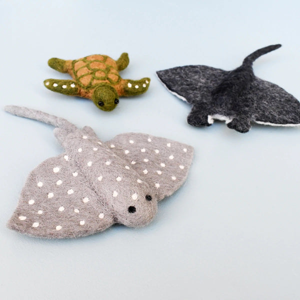 Felt Sea Reef Creatures Toys 海洋動物羊毛氈公仔